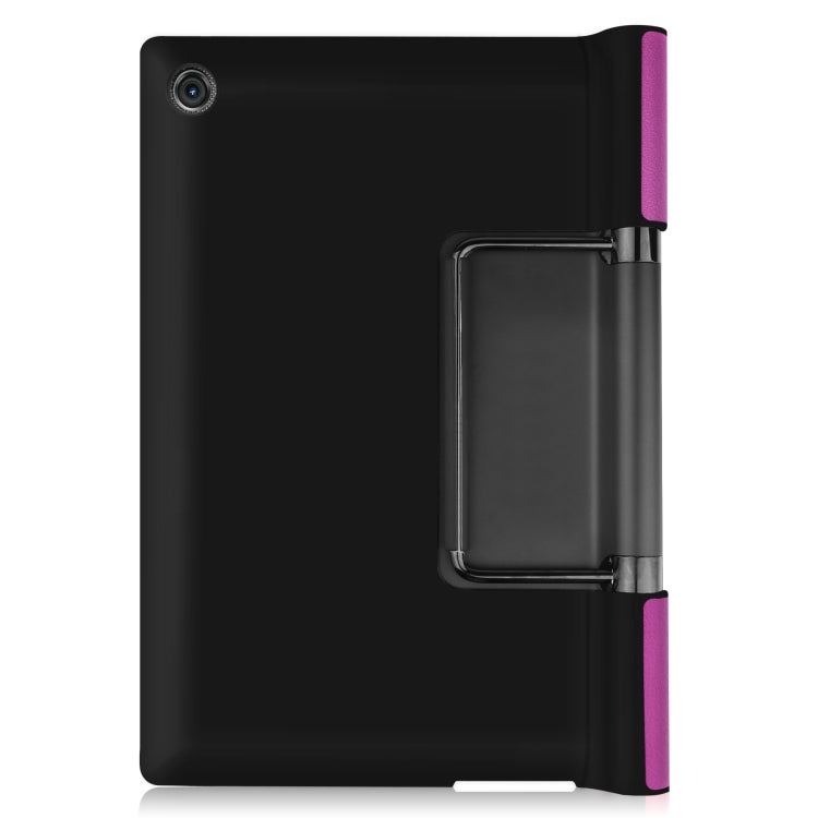 Custer Texture Horizontal Flip PU Leather Case with Holder & Sleep / Wake-up Function, For Lenovo Yoga Tab 11 / YT-J706X
