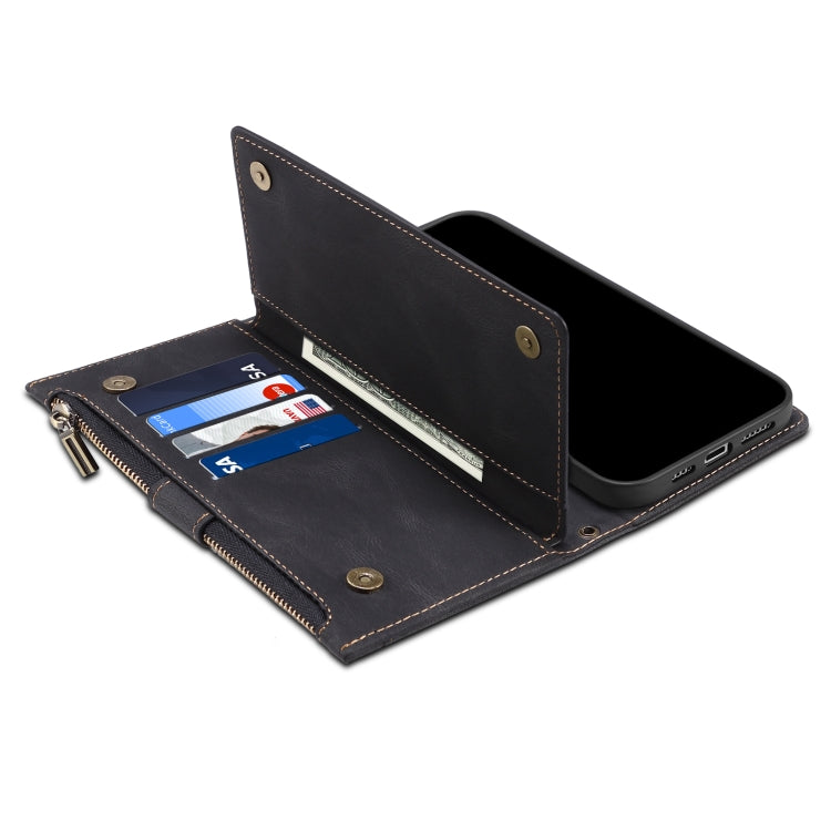 Retro Frosted Horizontal Flip Leather Case with Holder & Card Slot & Wallet & Zipper Pocket & Lanyard, For Samsung Galaxy S21 5G, For Samsung Galaxy S21+ 5G, For Samsung Galaxy S21 Ultra 5G, For Samsung Galaxy S21 FE 5G, For Samsung Galaxy A52 5G / 4G ...