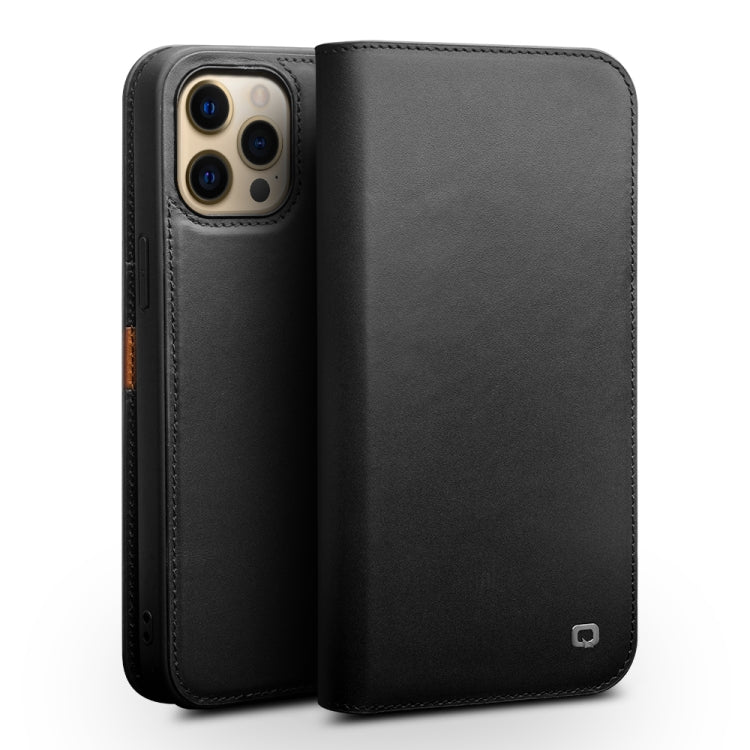 QIALINO Business Horizontal Flip Leather Case with Holder & Card Slots & Wallet, For iPhone 13, For iPhone 13 mini, For iPhone 13 Pro, For iPhone 13 Pro Max