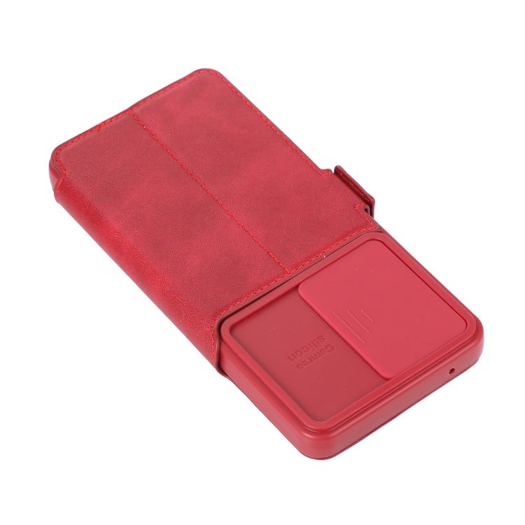 Push Window Double Buckle PU + Silicone Horizontal Flip Leather Case with Holder & Card Slot, For Samsung Galaxy A52 5G / 4G, For Samsung Galaxy A71, For Samsung Galaxy Note20, For Samsung Galaxy Note20 Ultra