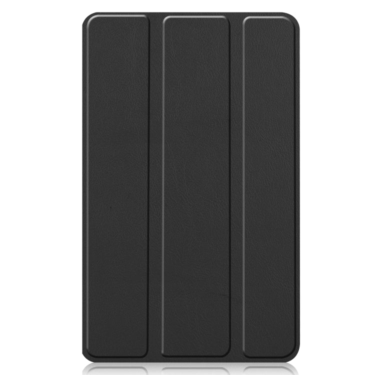 Custer Texture Horizontal Flip Leather Case with Three-folding Holder, For Lenovo Tab M7 3rd Gen