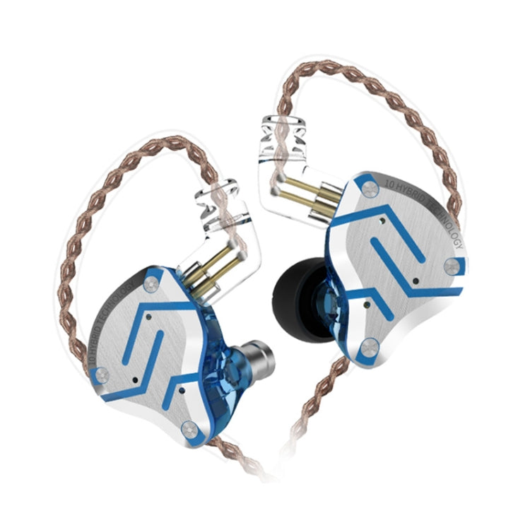 KZ ZS10 Pro 10-unit Ring Iron Gaming In-ear Wired Earphone,, ZS10 Pro Standard Version(Glare Gold), ZS10 Pro Standard Version(Purple), ZS10 Pro Mic Version(Black), ZS10 Pro Standard Version(Diamond Blue), ZS10 Pro Mic Version(Blue)                     ...