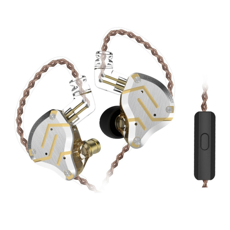KZ ZS10 Pro 10-unit Ring Iron Gaming In-ear Wired Earphone,, ZS10 Pro Standard Version(Glare Gold), ZS10 Pro Standard Version(Purple), ZS10 Pro Mic Version(Black), ZS10 Pro Standard Version(Diamond Blue), ZS10 Pro Mic Version(Blue)                     ...