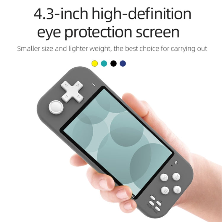 X20 mini Classic Games Handheld Game Console with 4.3 inch Screen & 8GB Memory, X20 mini / Blue, X20 mini / Grey, X20 mini / Yellow, X20 mini / Green