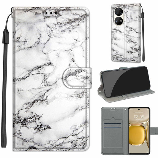Voltage Coloured Drawing Magnetic Clasp Horizontal Flip PU Leather Case with Holder & Card Slots, For Huawei P50 Pro, For Nokia G20 / G10 / 6.3