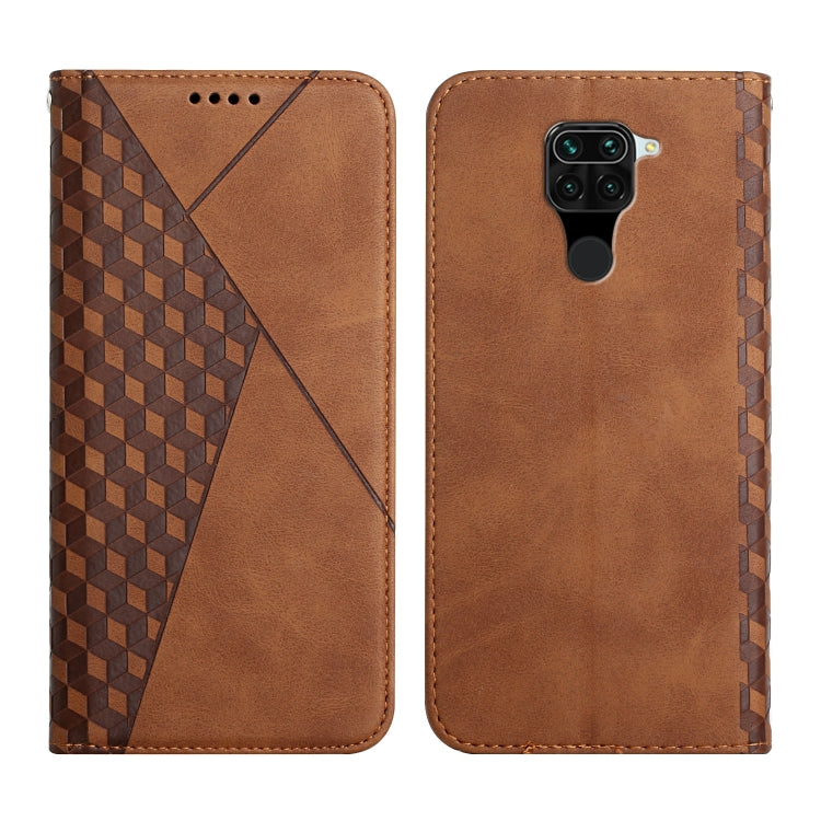 Diamond Pattern Splicing Skin Feel Magnetic Horizontal Flip Leather Case with Card Slots & Holder & Wallet, For Xiaomi Mi 11 Lite, For Xiaomi Mi 11 Pro, For Xiaomi Mi 11, For Xiaomi Poco M3 / Redmi 9T, For Xiaomi Mi 10T Pro 5G / Mi 10T 5G              ...