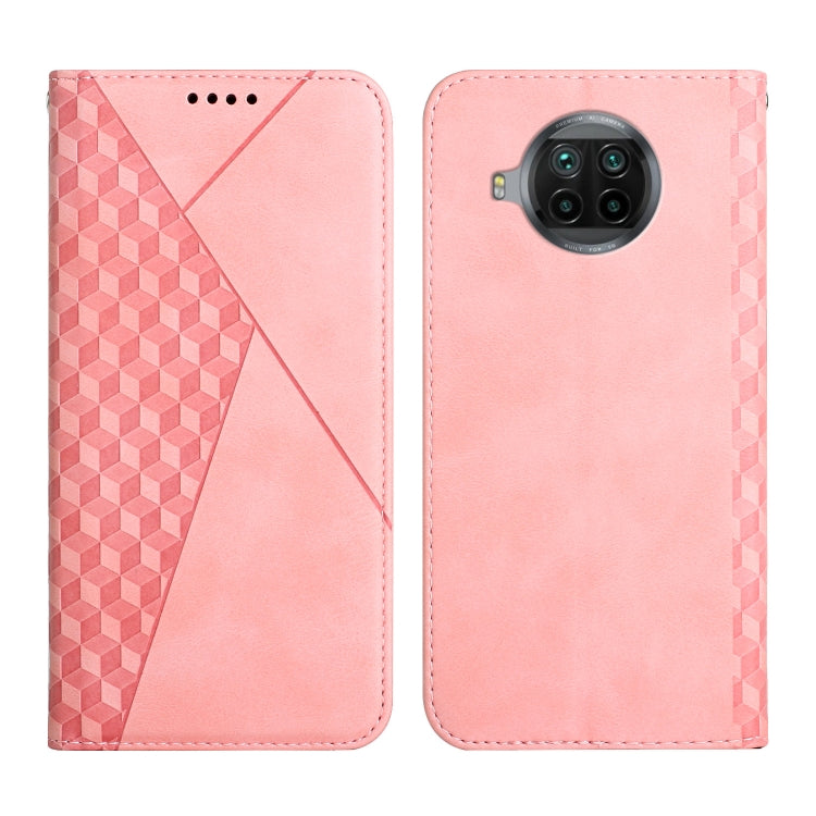 Diamond Pattern Splicing Skin Feel Magnetic Horizontal Flip Leather Case with Card Slots & Holder & Wallet, For Xiaomi Mi 10T Lite 5G, For Xiaomi Redmi 9A, For Xiaomi Redmi Note 10 Pro