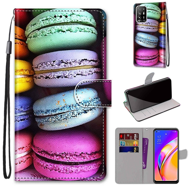 Coloured Drawing Cross Texture Horizontal Flip PU Leather Case with Holder & Card Slots & Wallet & Lanyard, For OPPO A94 5G / A95 5G / F19 Pro+ 5G, For Xiaomi Redmi 10