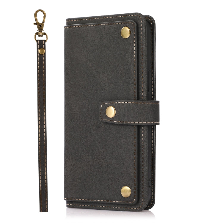 PU + TPU Horizontal Flip Leather Case with Holder & Card Slot & Wallet & Lanyard, For iPhone 13 Pro, For iPhone 13 Pro Max