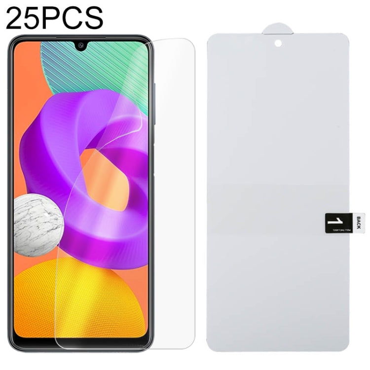 25 PCS Full Screen Protector Explosion-proof Hydrogel Film, For Samsung Galaxy M22 (25 PCS), For Xiaomi Mi 11T / 11T Pro (25 PCS)