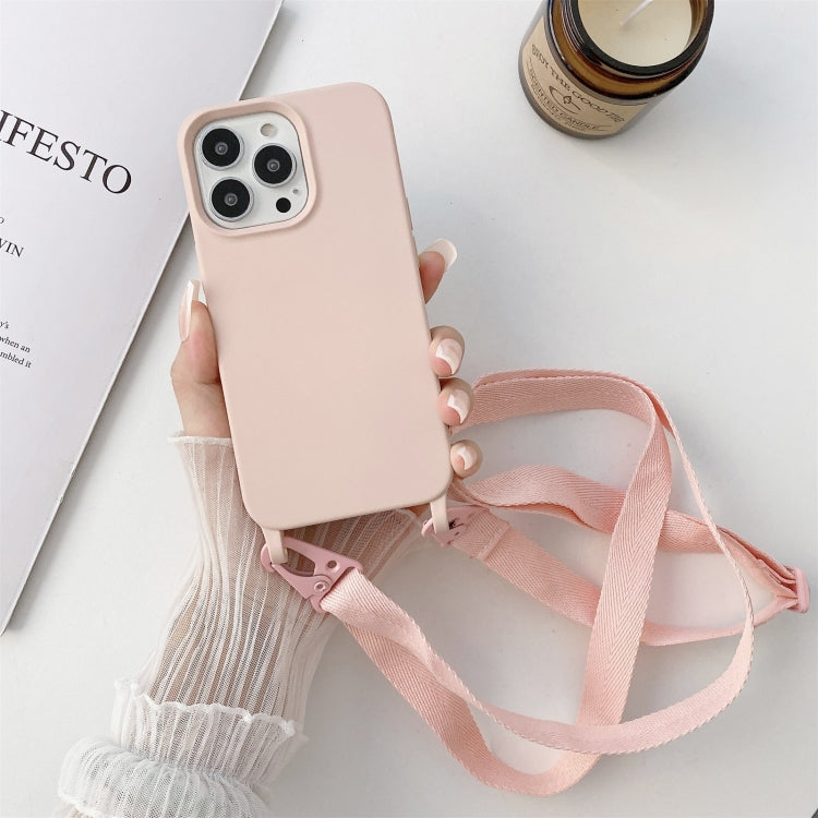 Elastic Silicone Protective Case with Wide Neck Lanyard, For iPhone 13, For iPhone 13 Pro, For iPhone 13 Pro Max, For iPhone 12 / 12 Pro, For iPhone 11, For iPhone 11 Pro, For iPhone 13 mini, For iPhone 12 Pro Max, For iPhone 11 Pro Max