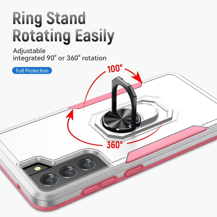 Pioneer Armor Heavy Duty PC + TPU Shockproof Case with Holder, For Samsung Galay S21 5G, For Samsung Galay S21+ 5G, For Samsung Galay S21 Ultra 5G, For Samsung Galay S21 FE, For Samsung Galay A32 5G, For Samsung Galay A32 4G