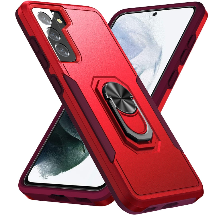 Pioneer Armor Heavy Duty PC + TPU Shockproof Case with Holder, For Samsung Galay S21 5G, For Samsung Galay S21+ 5G, For Samsung Galay S21 Ultra 5G, For Samsung Galay S21 FE, For Samsung Galay A32 5G, For Samsung Galay A32 4G