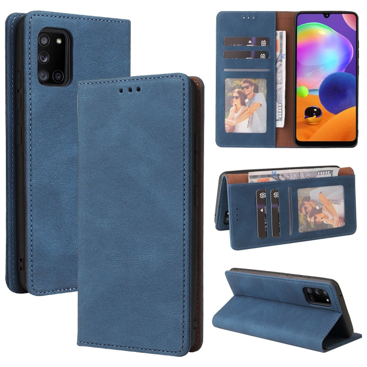 Simple Suction Closure Horizontal Flip Leather Case with Holder & Card Slot & Wallet, For Samsung Galaxy A01 EU Version, For Samsung Galaxy A02, For Samsung Galaxy A02s, For Samsung Galaxy A11 EU Version, For Samsung Galaxy A11 US Version              ...