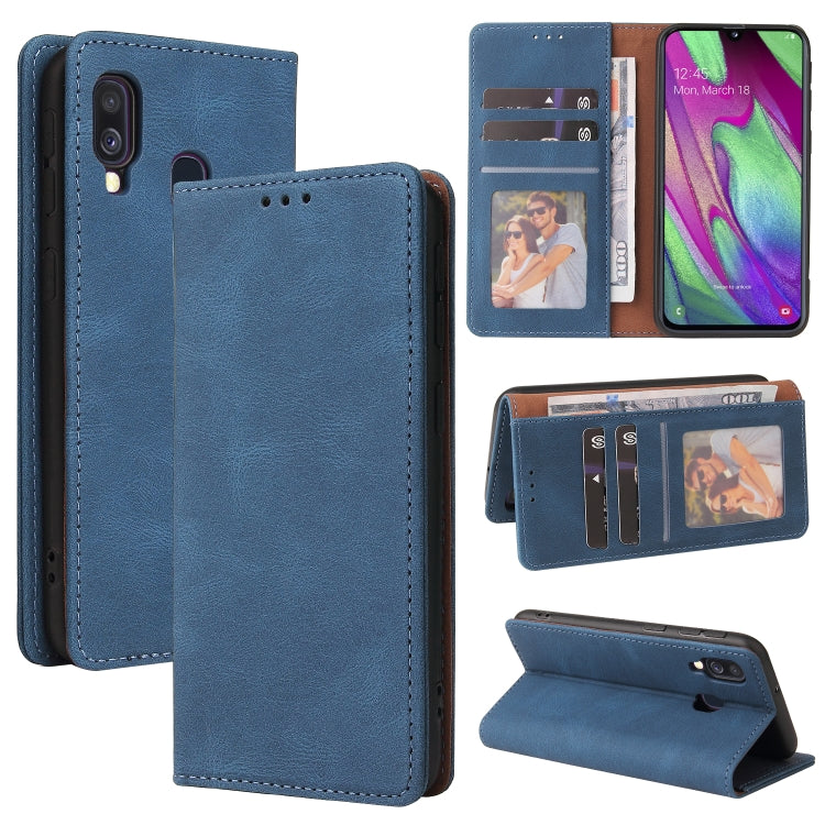 Simple Suction Closure Horizontal Flip Leather Case with Holder & Card Slot & Wallet, For Samsung Galaxy A40, For Samsung Galaxy A42 5G, For Samsung Galaxy A50, For Samsung Galaxy A51, For Samsung Galaxy A51 5G, For Samsung Galaxy A52 5G / 4G          ...
