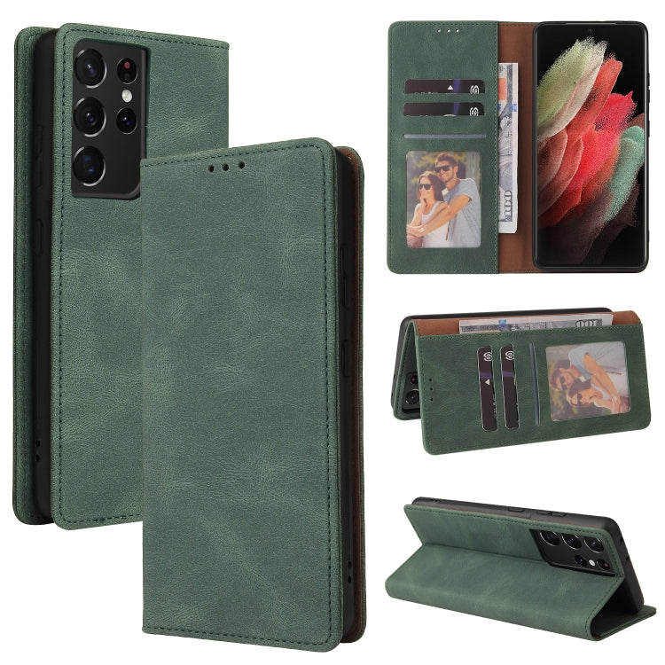 Simple Suction Closure Horizontal Flip Leather Case with Holder & Card Slot & Wallet, For Samsung Galaxy Note10, For Samsung Galaxy Note20 Ultra, For Samsung Galaxy S20 Ultra, For Samsung Galaxy S21 5G, For Samsung Galaxy S21 FE 5G                     ...