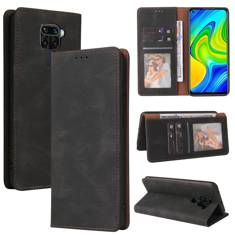 Simple Suction Closure Horizontal Flip Leather Case with Holder & Card Slot & Wallet, For Xiaomi Redmi Note 8T, For Xiaomi Redmi Note 9 / 10X 4G, For Xiaomi Redmi Note 8, For Xiaomi Redmi Note 8 Pro, For Xiaomi Redmi Note 10, For Xiaomi Redmi Note 10 P...