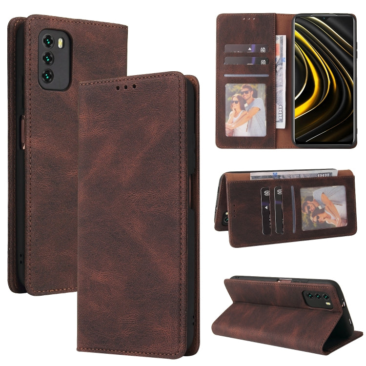 Simple Suction Closure Horizontal Flip Leather Case with Holder & Card Slot & Wallet, For Xiaomi Redmi Note 8T, For Xiaomi Redmi Note 9 / 10X 4G, For Xiaomi Redmi Note 8, For Xiaomi Redmi Note 8 Pro, For Xiaomi Redmi Note 10, For Xiaomi Redmi Note 10 P...