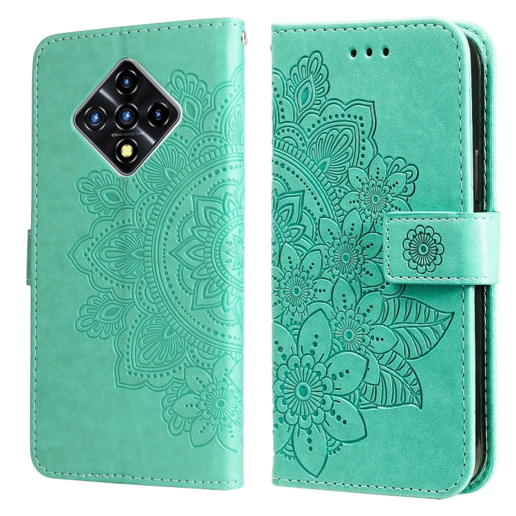 7-petal Flowers Embossing Pattern Horizontal Flip PU Leather Case with Holder & Card Slots & Wallet & Photo Frame, For Infinix Hot 9 / Note 7 Lite, For Infinix Hot 9 Play, For Infinix Note 10, For Infinix Note 10 Pro NFC / Note 10 Pro������������������...