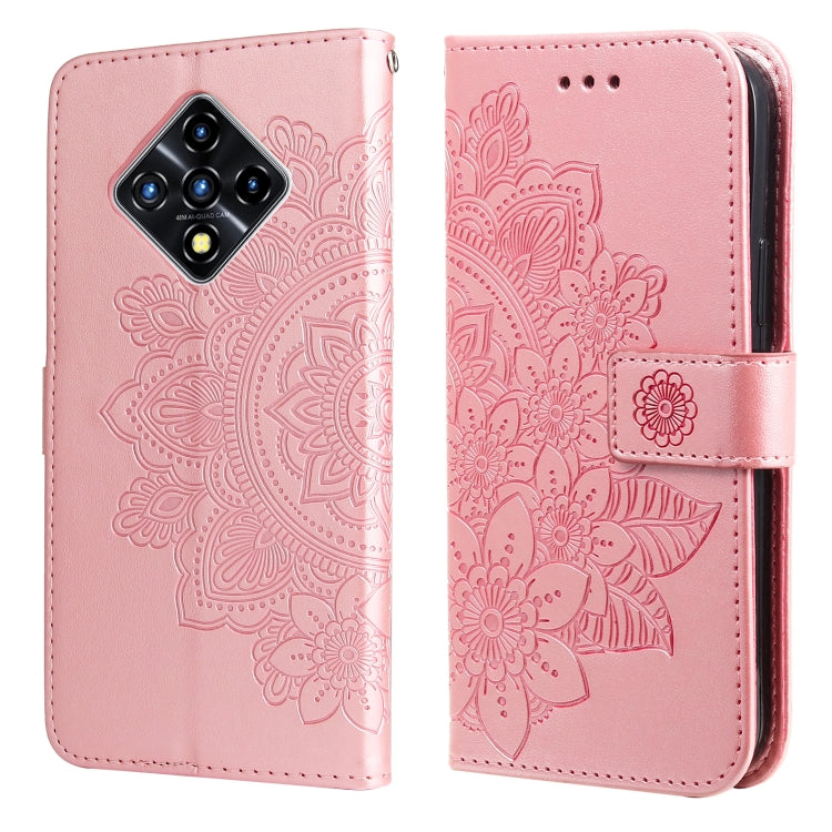 7-petal Flowers Embossing Pattern Horizontal Flip PU Leather Case with Holder & Card Slots & Wallet & Photo Frame, For Infinix Hot 9 / Note 7 Lite, For Infinix Hot 9 Play, For Infinix Note 10, For Infinix Note 10 Pro NFC / Note 10 Pro������������������...