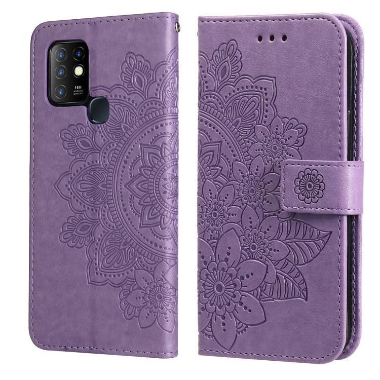 7-petal Flowers Embossing Pattern Horizontal Flip PU Leather Case with Holder & Card Slots & Wallet & Photo Frame, For Infinix Hot 9 / Note 7 Lite, For Infinix Hot 9 Play, For Infinix Note 10, For Infinix Note 10 Pro NFC / Note 10 Pro                  ...