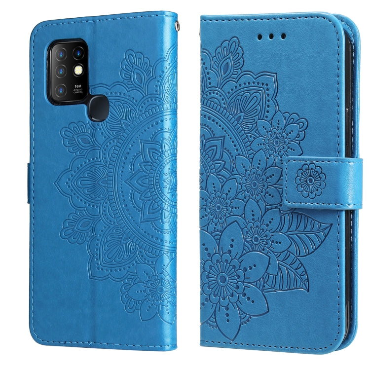 7-petal Flowers Embossing Pattern Horizontal Flip PU Leather Case with Holder & Card Slots & Wallet & Photo Frame, For Infinix Hot 9 / Note 7 Lite, For Infinix Hot 9 Play, For Infinix Note 10, For Infinix Note 10 Pro NFC / Note 10 Pro������������������...