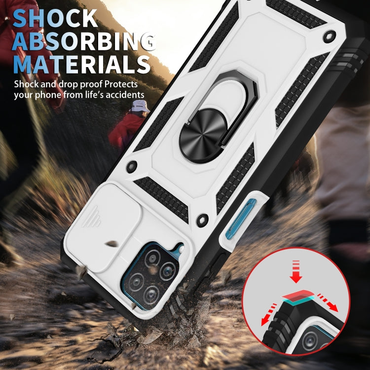 Sliding Camera Cover Design TPU + PC Protective Case with 360 Degree Rotating Holder & Card Slot, For Samsung Galaxy A12, For Samsung Galaxy A32 5G, For Samsung Galaxy A52, For Samsung Galaxy S20 FE, For Samsung Galaxy S21 5G, For Samsung Galaxy S21+ 5...