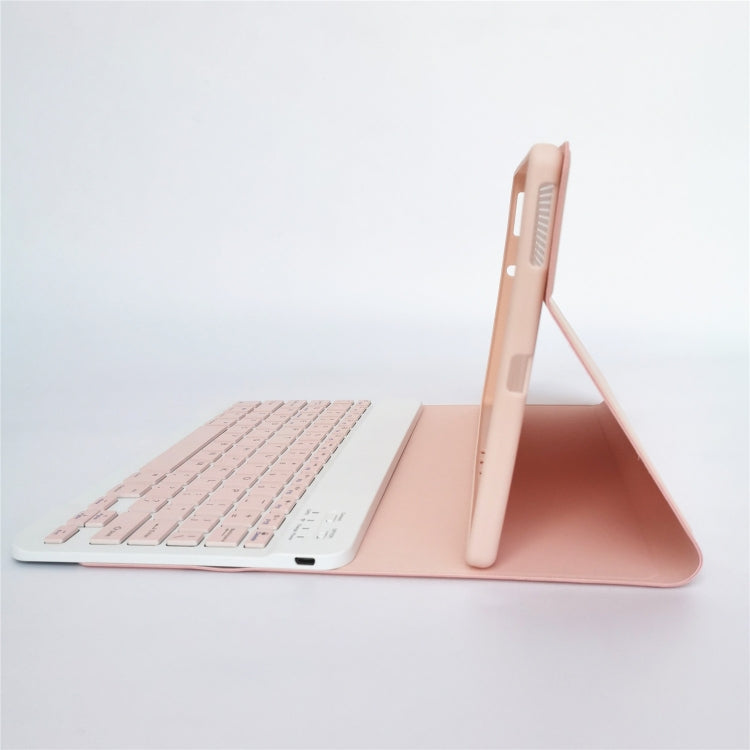 LX103 Solid Color Detachable Square Keycap Bluetooth Keyboard Leather Case with Stand, For Lenovo Smart Tab M10 HPD Plus TB-X606F 10.3 inch, For Lenovo Pad Tab P11 11 inch TB-J606F, For Lenovo Pad Tab P11 Pro 11.5 inch TB-J706F