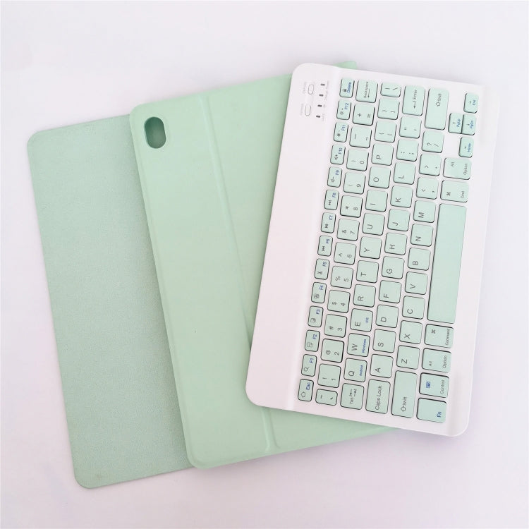 LX103 Solid Color Detachable Square Keycap Bluetooth Keyboard Leather Case with Stand, For Lenovo Smart Tab M10 HPD Plus TB-X606F 10.3 inch, For Lenovo Pad Tab P11 11 inch TB-J606F, For Lenovo Pad Tab P11 Pro 11.5 inch TB-J706F