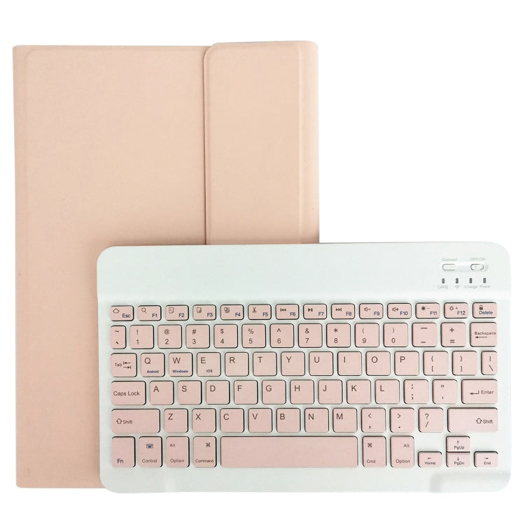 LX103 Solid Color Detachable Square Keycap Bluetooth Keyboard Leather Case with Stand, For Lenovo Smart Tab M10 HPD Plus TB-X606F 10.3 inch, For Lenovo Pad Tab P11 11 inch TB-J606F, For Lenovo Pad Tab P11 Pro 11.5 inch TB-J706F