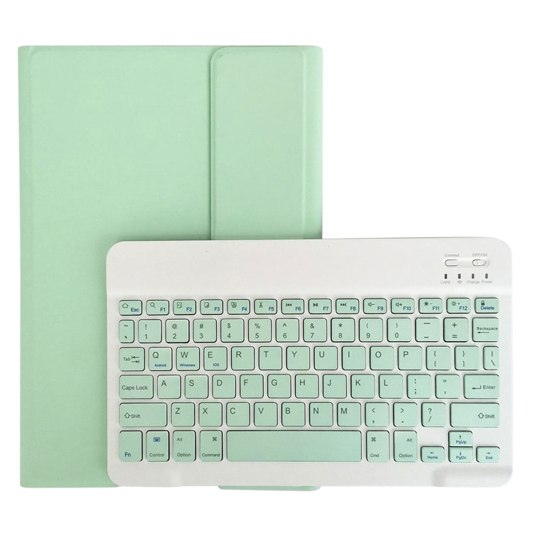 LX103 Solid Color Detachable Square Keycap Bluetooth Keyboard Leather Case with Stand, For Lenovo Smart Tab M10 HPD Plus TB-X606F 10.3 inch, For Lenovo Pad Tab P11 11 inch TB-J606F, For Lenovo Pad Tab P11 Pro 11.5 inch TB-J706F