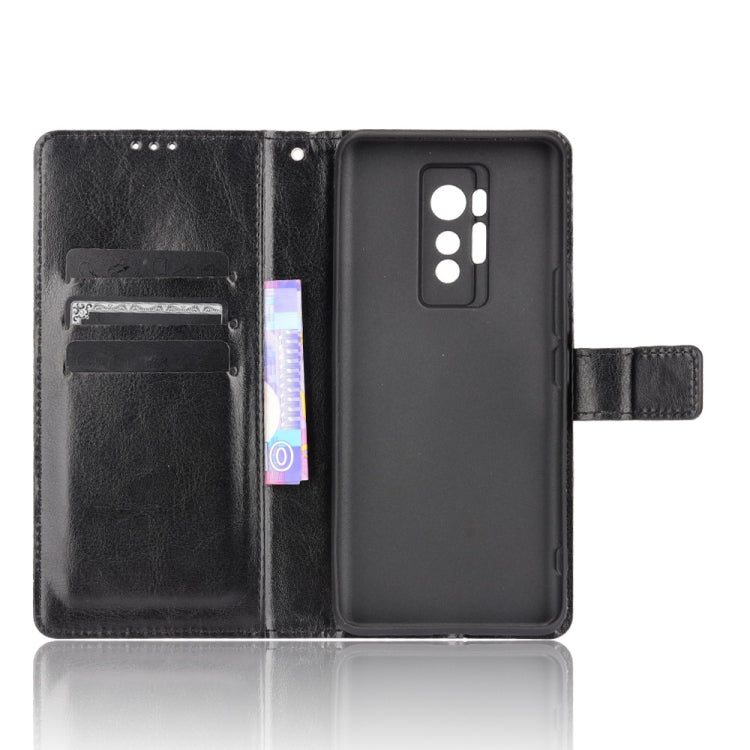 Crazy Horse Texture Horizontal Flip Leather Case with Holder & Card Slots & Lanyard, For Tecno Phantom X, For Tecno Pova 2, For UMIDIGI Bison Pro, For ZTE Axon 30 5G
