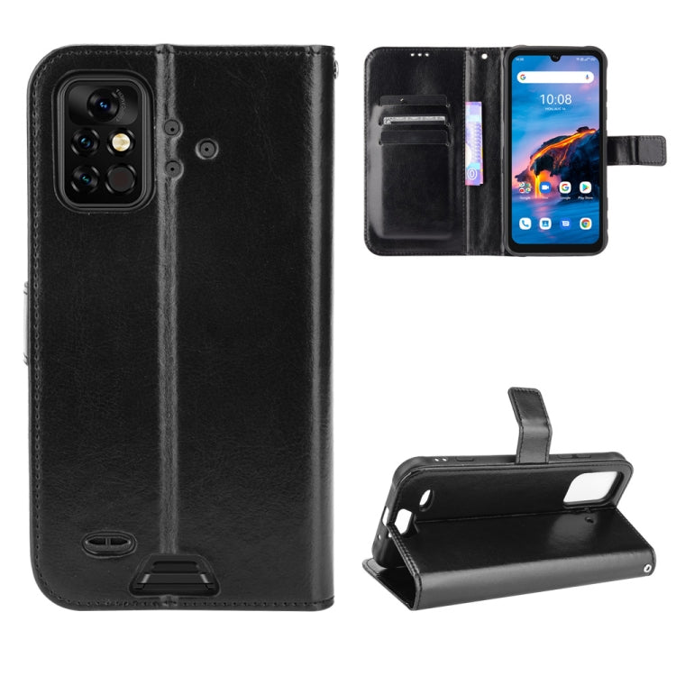 Crazy Horse Texture Horizontal Flip Leather Case with Holder & Card Slots & Lanyard, For Tecno Phantom X, For Tecno Pova 2, For UMIDIGI Bison Pro, For ZTE Axon 30 5G