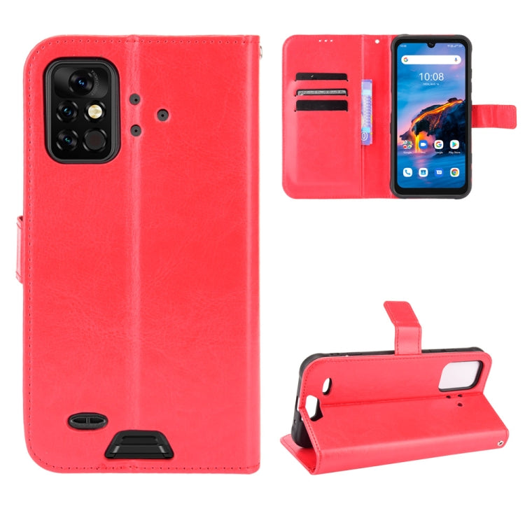 Crazy Horse Texture Horizontal Flip Leather Case with Holder & Card Slots & Lanyard, For Tecno Phantom X, For Tecno Pova 2, For UMIDIGI Bison Pro, For ZTE Axon 30 5G