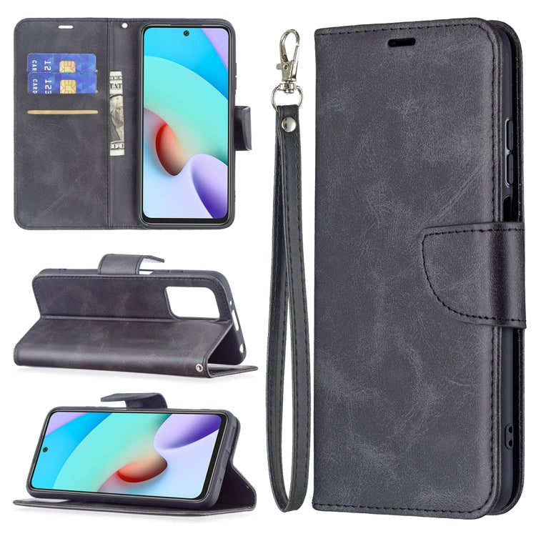Retro Lambskin Texture Pure Color Horizontal Flip PU Leather Case with Holder & Card Slots & Wallet & Lanyard, For Xiaomi Redmi 10, For Xiaomi Mi 11T