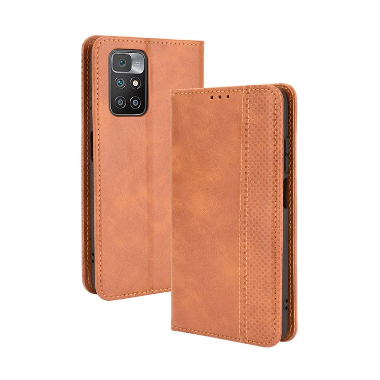 Magnetic Buckle Retro Pattern Horizontal Flip Leather Case with Holder & Card Slot & Wallet, For Xiaomi Mi Mix 4, For Xiaomi Redmi 10, For UMIDIGI Bison Pro, For ZTE Axon 30 5G