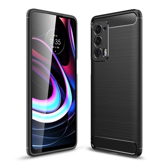 Brushed Texture Carbon Fiber TPU Case, For Motorola Moto Edge 2021, For Motorola Moto G60S