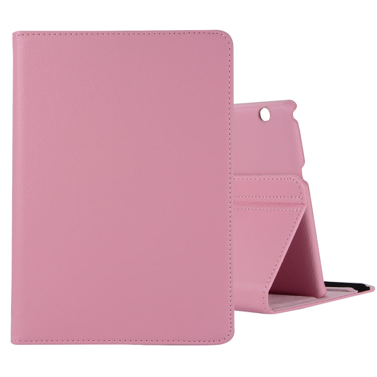 Litchi Texture Horizontal Flip 360 Degrees Rotation Leather Case with Holder, For Huawei MediaPad T3 10