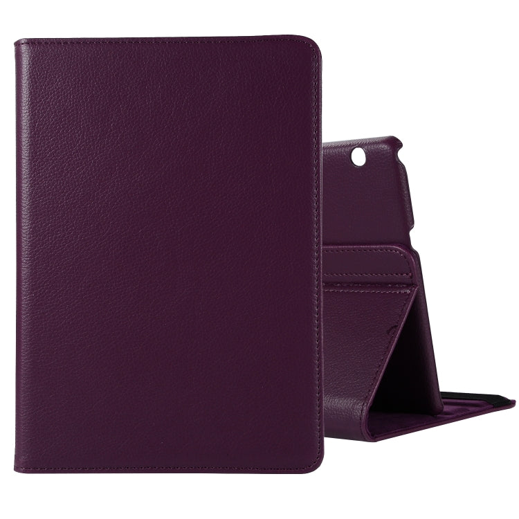 Litchi Texture Horizontal Flip 360 Degrees Rotation Leather Case with Holder, For Huawei MediaPad T3 10