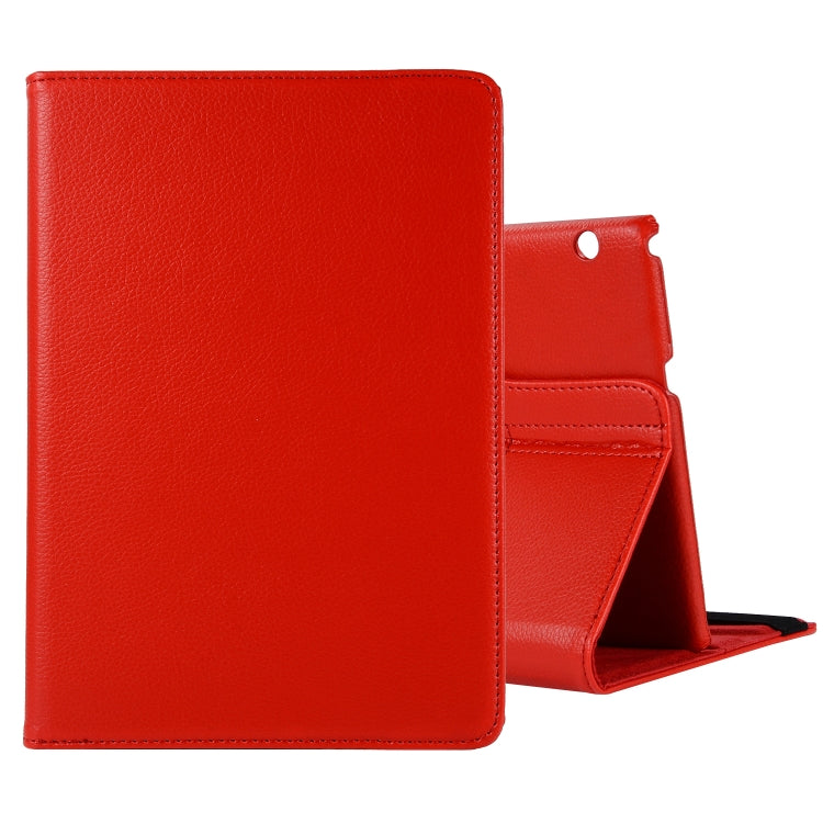 Litchi Texture Horizontal Flip 360 Degrees Rotation Leather Case with Holder, For Huawei MediaPad T3 10