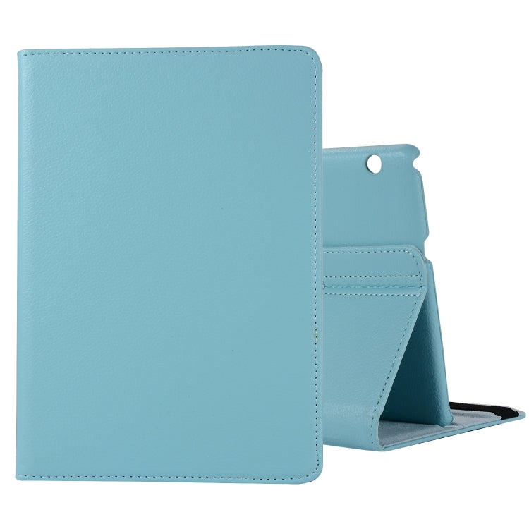 Litchi Texture Horizontal Flip 360 Degrees Rotation Leather Case with Holder, For Huawei MediaPad T3 10
