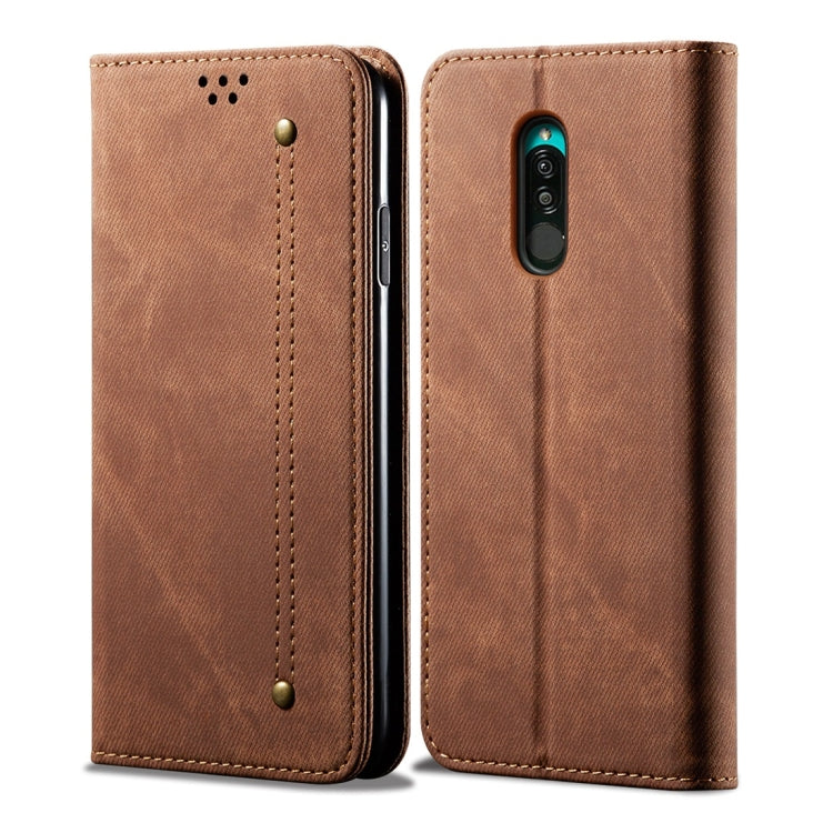 Denim Texture Casual Style Horizontal Flip Leather Case with Holder & Card Slots & Wallet, For OnePlus 7T Pro, For Xiaomi Mi 9T / Redmi K20, For Xiaomi Mi 9T Pro / Redmi K20, For Xiaomi Mi CC9 / Mi 9 Lite, For Xiaomi Mi CC9e / Mi A3, For Xiaomi Redmi 8...