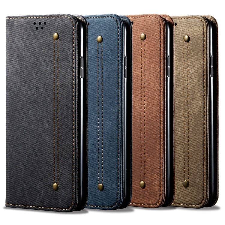 Denim Texture Casual Style Horizontal Flip Leather Case with Holder & Card Slots & Wallet, For OnePlus 7T Pro, For Xiaomi Mi 9T / Redmi K20, For Xiaomi Mi 9T Pro / Redmi K20, For Xiaomi Mi CC9 / Mi 9 Lite, For Xiaomi Mi CC9e / Mi A3, For Xiaomi Redmi 8...