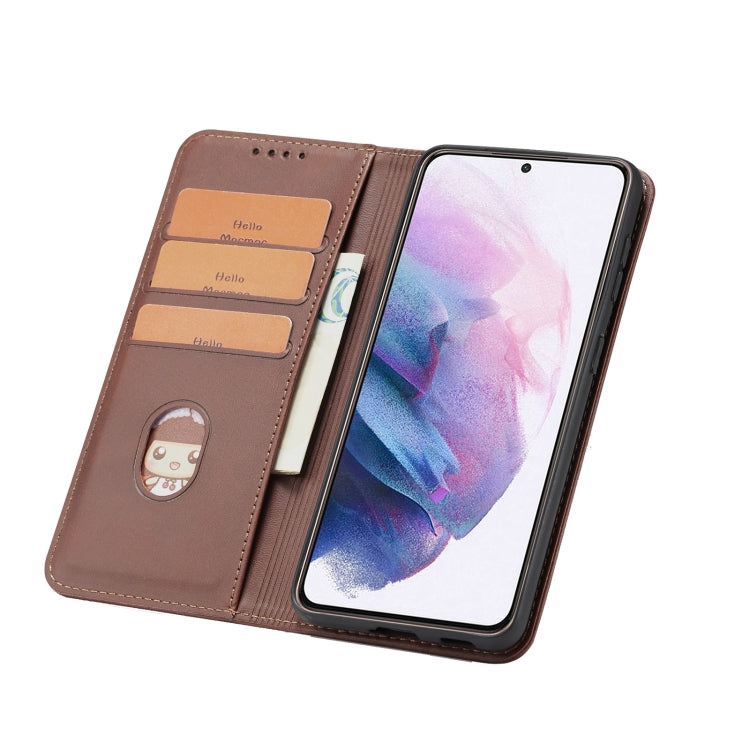Calf Texture Magnetic Horizontal Flip Leather Case with Holder & Card Slots & Wallet, For Samsung Galaxy S21 Ultra 5G, For Samsung Galaxy S20, For Samsung Galaxy A21s