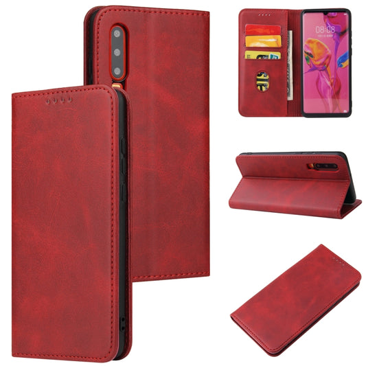 Calf Texture Magnetic Horizontal Flip Leather Case with Holder & Card Slots & Wallet, For Huawei P30, For Huawei P30 Pro, For Huawei P40