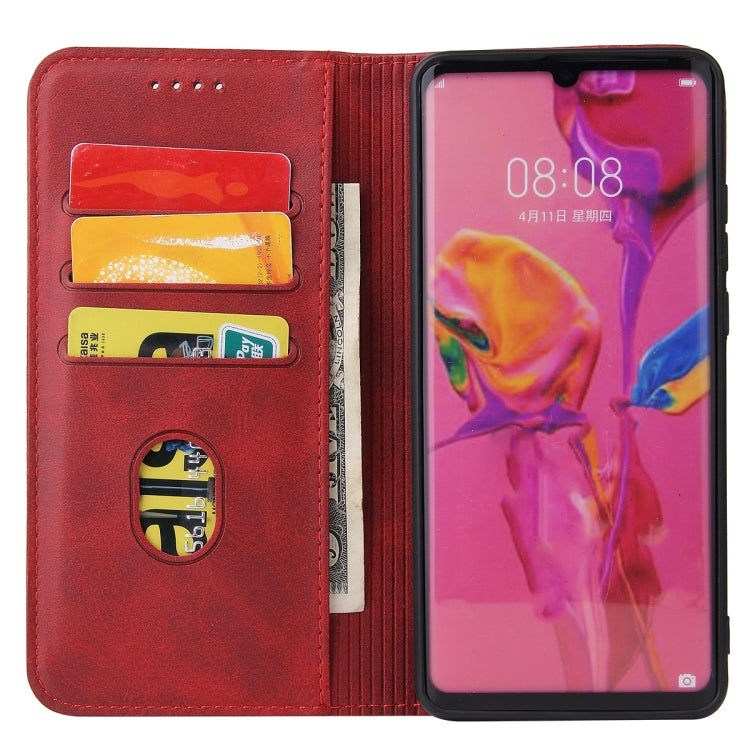 Calf Texture Magnetic Horizontal Flip Leather Case with Holder & Card Slots & Wallet, For Huawei P30, For Huawei P30 Pro, For Huawei P40
