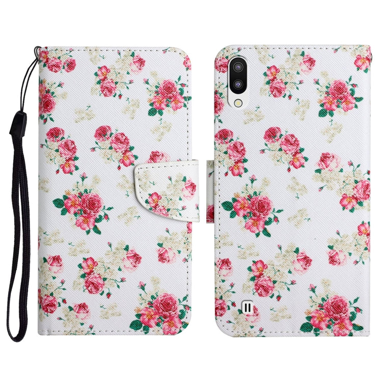 Painted Pattern Horizontal Flip Leather Case with Holder & Card Slot & Wallet, For Samsung Galaxy A03s 164mm, For Samsung Galaxy A10 / M10