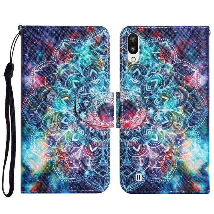 Painted Pattern Horizontal Flip Leather Case with Holder & Card Slot & Wallet, For Samsung Galaxy A03s 164mm, For Samsung Galaxy A10 / M10