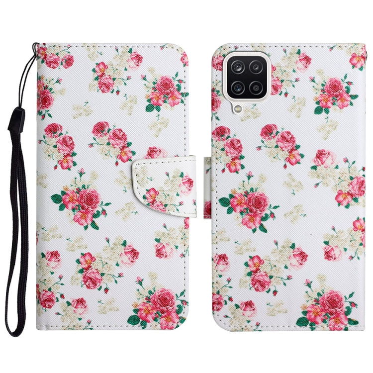 Painted Pattern Horizontal Flip Leather Case with Holder & Card Slot & Wallet, For Samsung Galaxy A12, For Samsung Galaxy A20 / A30