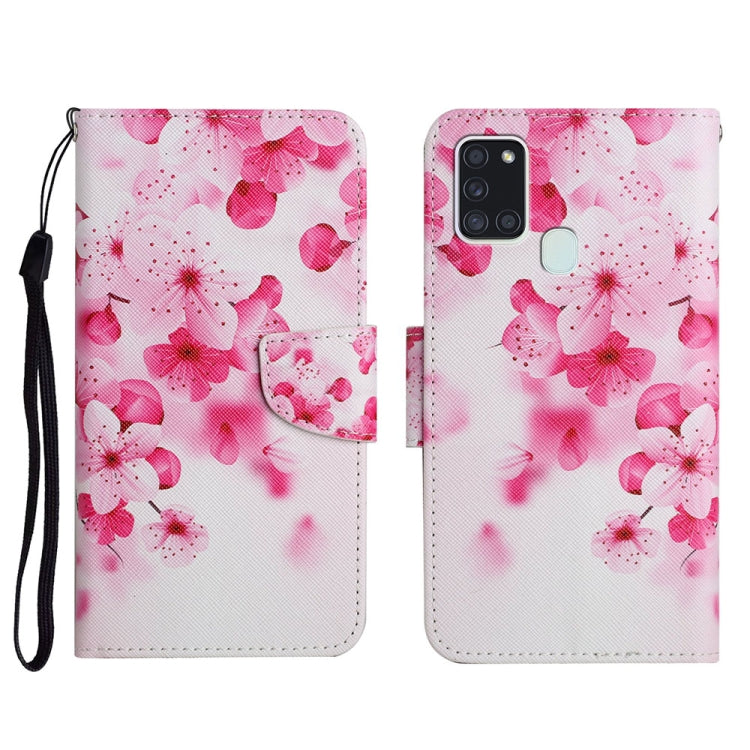Painted Pattern Horizontal Flip Leather Case with Holder & Card Slot & Wallet, For Samsung Galaxy A21, For Samsung Galaxy A21s